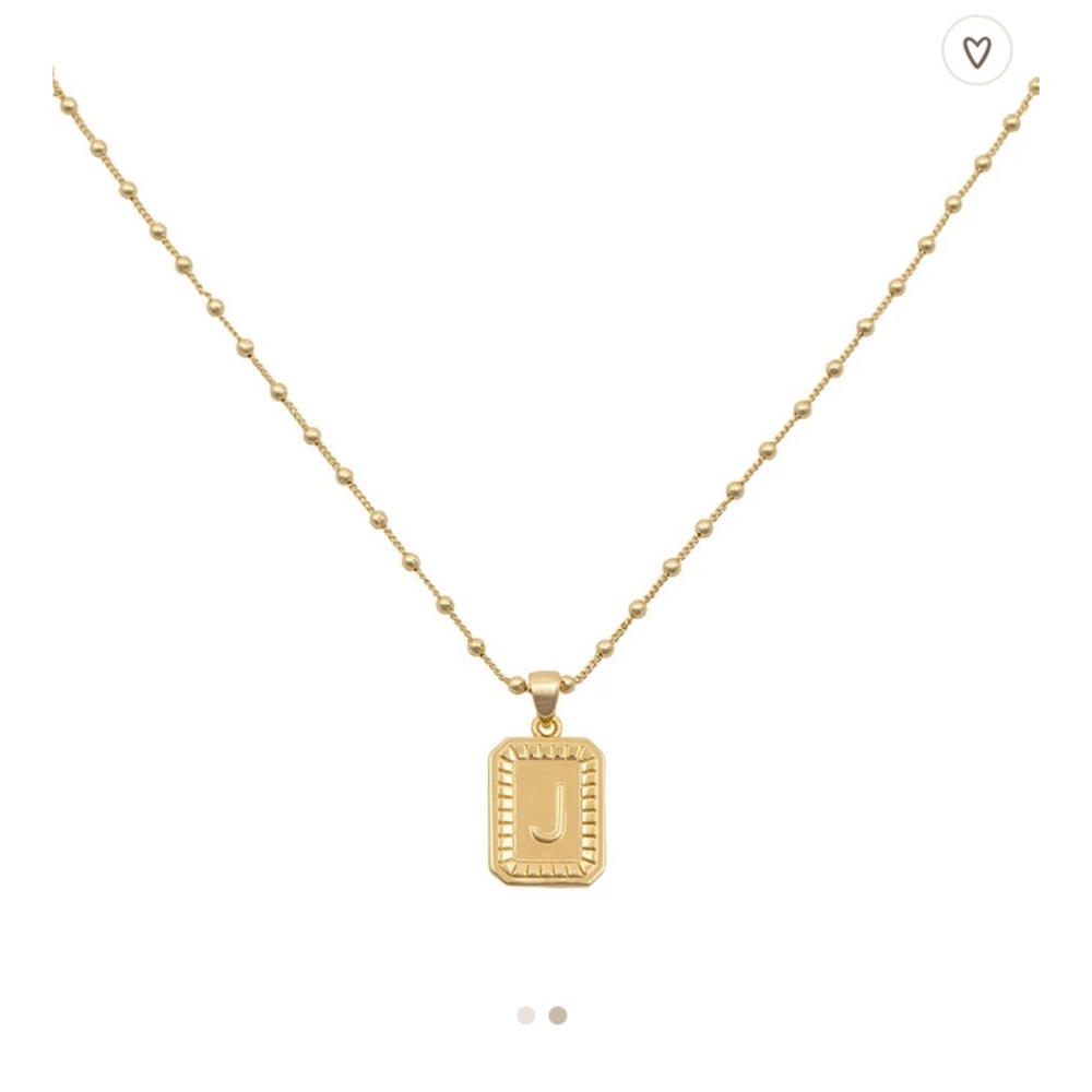 Uncommon James Sur Necklace - J (NWT)